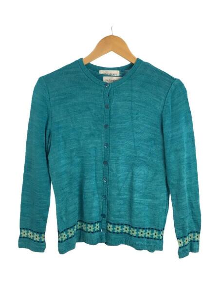 YVES SAINT LAURENT◆カーディガン(薄手)/M/レーヨン/PNK