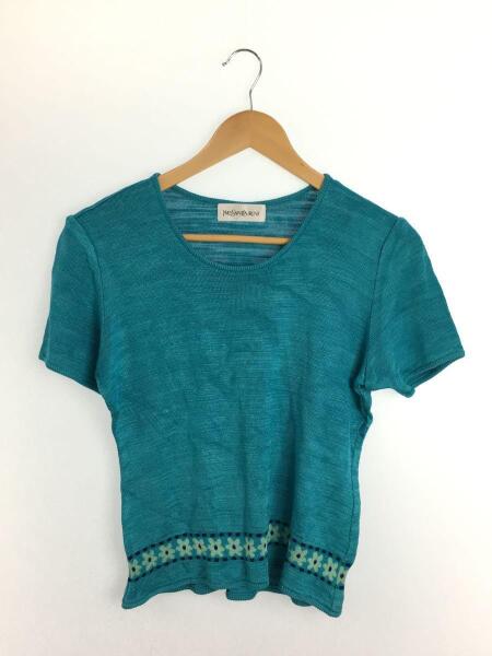 YVES SAINT LAURENT◆カーディガン(薄手)/M/レーヨン/PNK