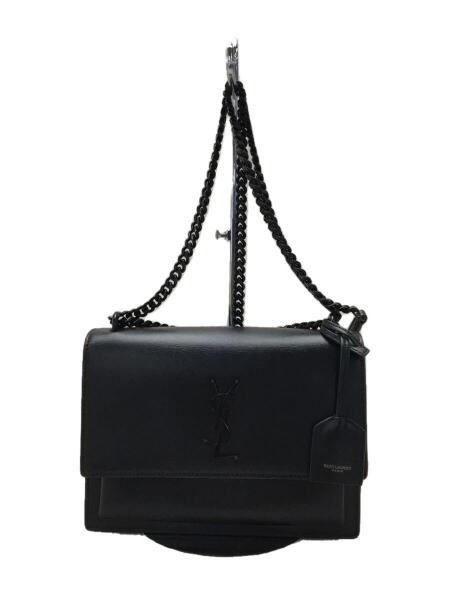 SAINT LAURENT(サンローラン) / ショルダーバッグ/レザー/BLK 