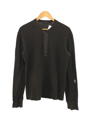 ロンT 長袖Tシャツ 古着 ストーンアイランド サイズM 黒