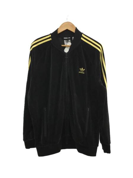 adidas(アディダス) / トラックジャケット/ブルゾン/3XL/ベロア/BLK 