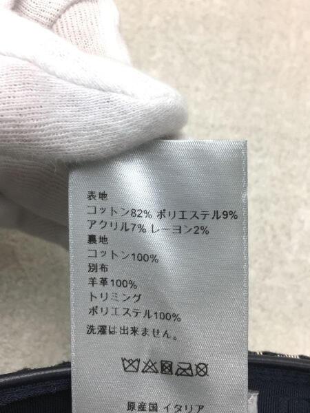 Christian Dior(クリスチャンディオール) / キャップ/M/キャンバス/NVY