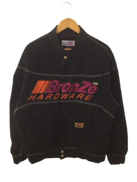 BRONZE56k(ブロンズ) / ブルゾン/L/コットン/BLK/PITCREW BOMBER 