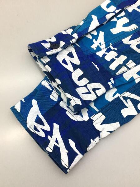 A BATHING APE(アベイシングエイプ) / 長袖シャツ/2L/コットン/BLU/総