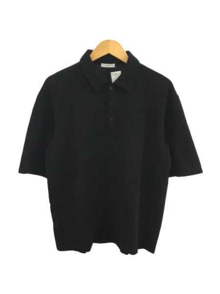 ATON(エイトン) / SUPIMA AIR KANOKO POLO SHIRTS/ポロシャツ/4/BLK/KK 