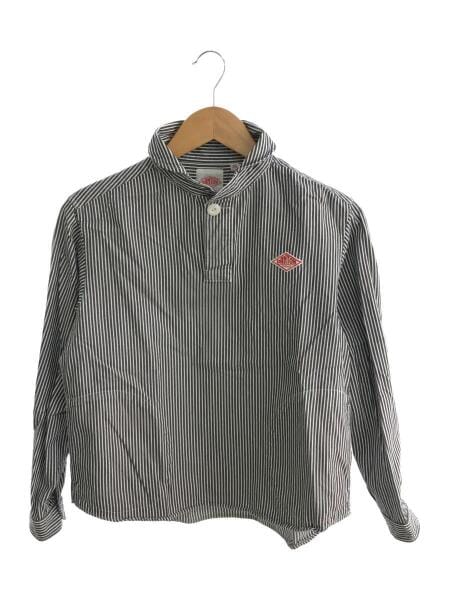 DANTON(ダントン) / 長袖シャツ/34/コットン/BLK/ストライプ/JD-3408 