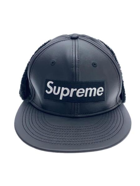 Supreme(シュプリーム) / キャップ/7 5/8/羊革/BLK/メンズ/Leather 