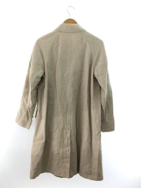 MARGARET HOWELL / ステンカラーコート/2/リネン/BEG/578-6112004 MARGARET HOWELL(マーガレットハウエル) / ステンカラーコート/2