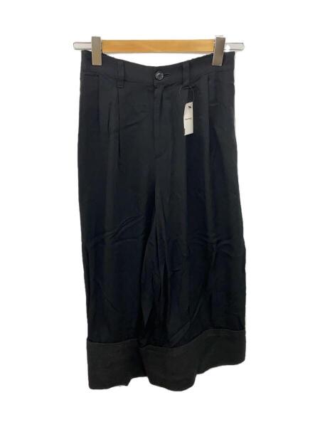 gomme(ゴム) / ワイドパンツ/M/コットン/BLK// | 古着の販売・通販なら 