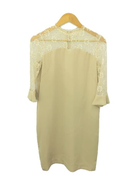 FLICKA(フリッカ) / 7分袖ワンピース/1/ポリエステル/BEG/701FOP36  