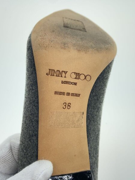 新品未使用JIMMY CHOO ネイビー レース サンダルサイズ37 