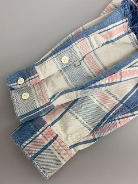 visvim(ヴィズヴィム) / 22ss/PIONEER CHECK L/S CRASH/2/コットン/BLU 