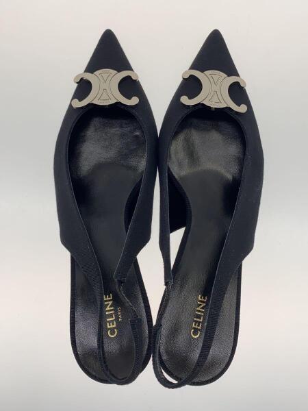 CELINE(セリーヌ) / パンプス/35/BLK/トリオンフ/スリングバック 