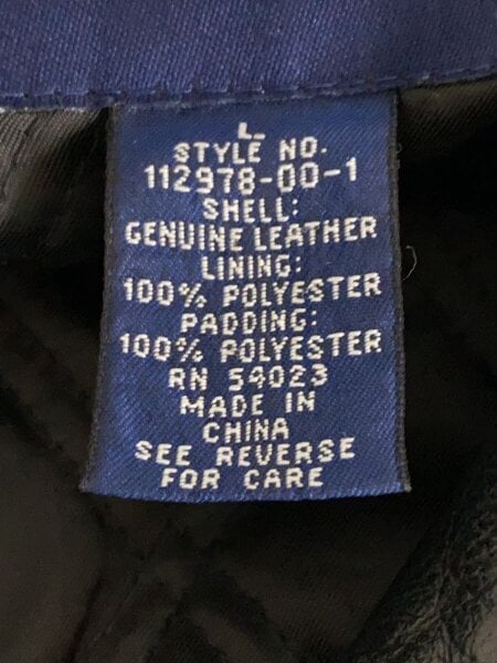 GAP(ギャップ) / レザージャケット・ブルゾン/L/レザー/BLK/112978-00