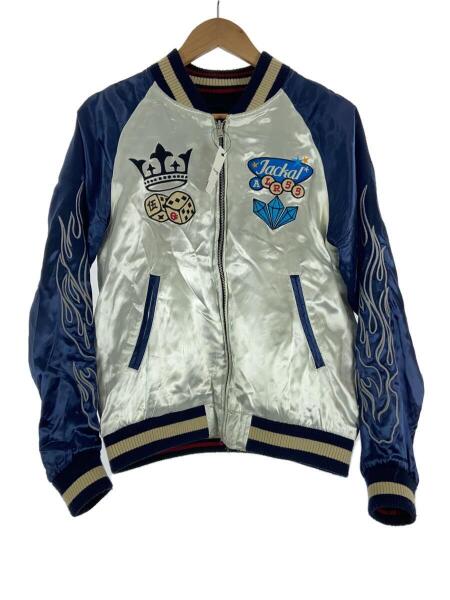 me&me couture リバーシブル　刺繍　スカジャン　ベロア me&me couture リバーシブル刺繍スカジャンベロア