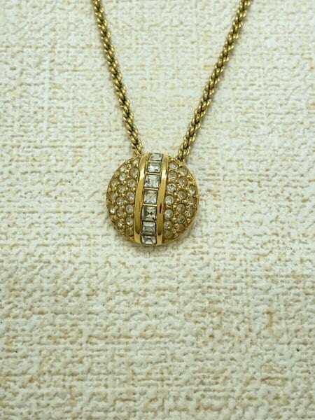 Christian Dior(クリスチャンディオール) / ラインストーン/ネックレス