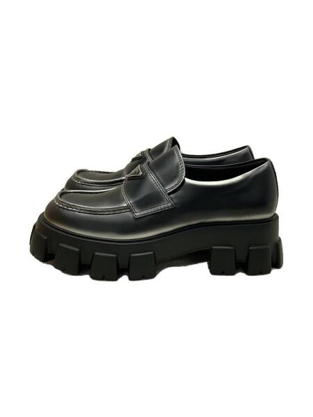 PRADA(プラダ) / ローファー/UK8.5/ブラック/モノリス/ブラッシュド 