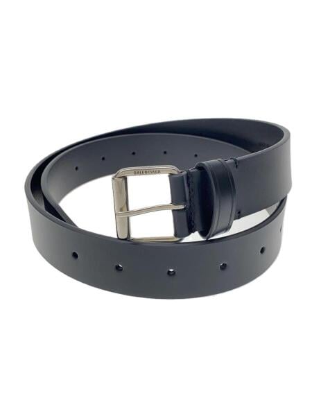 BALENCIAGA ブラックレザー ベルト 674890 バレンシアガ BALENCIAGA(バレンシアガ) / ベルト/レザー/BLK/無地/レディース