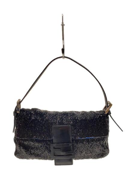 FENDI(フェンディ) / マンマ/ビーズ/ショルダーバッグ/--/BLK | 中古品 
