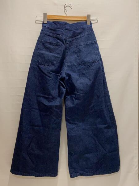 JOHN LAWRENCE SULLIVAN ワイドショーツ WASHED DENIM WIDE PANTS（SHORT LENGTH）｜JOHNLAWRENCESULLIVAN