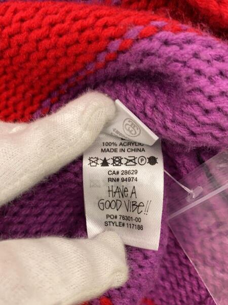 STUSSY(ステューシー) / Stripe Brushed Cardigan/状態考慮 