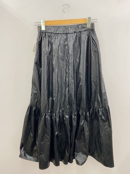 HERENCIA / ロングスカート/FREE/ナイロン/BLK/無地/H723302/ブラック// HERENCIA(ヘレンチア) / ロングスカート/FREE/ナイロン/BLK/無地