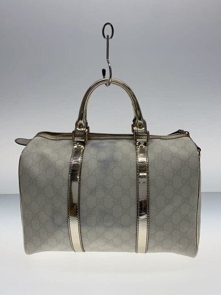 GUCCI(グッチ) / ボストンバッグ_GGプラス/PVC/WHT/193603// | 中古品 