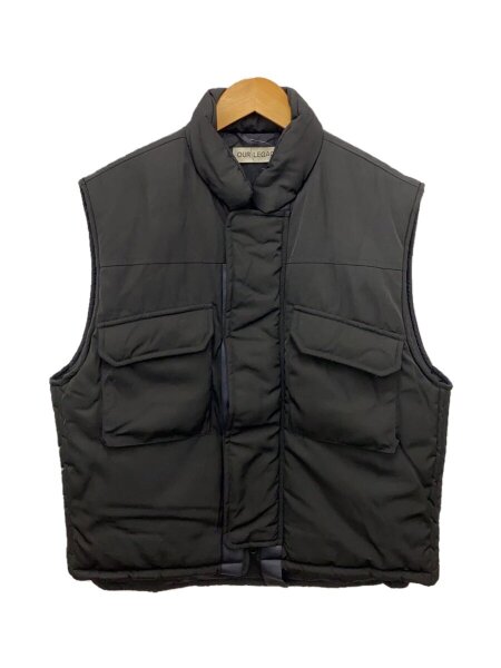 OUR LEGACY(アワーレガシー) / PAPILLON VEST BLACK DRAPE TECH/ダウン 