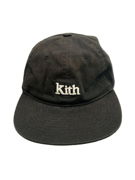 【新品/未使用】KITH キャップ Serif Snapback KITH(キス) / キャップ/FREE/コットン/BLK/メンズ/Serif