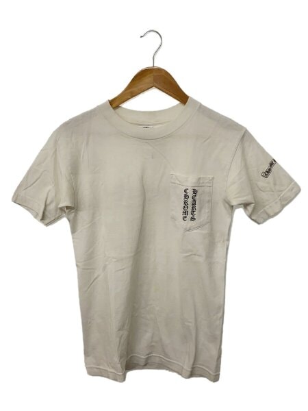 CHROME HEARTS(クロムハーツ) / ポケットTシャツ/S/コットン/ホワイト 