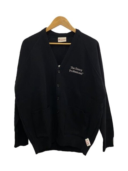 ENNOY(エンノイ) / 22AW/Button Cardigan/Charles Kirk/M/アクリル/BLK 