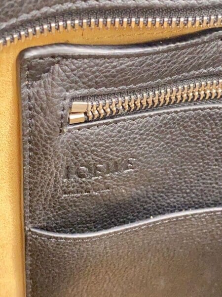 LOEWE(ロエベ) / バックル ジップ トート/トートバッグ/レザー/BLK