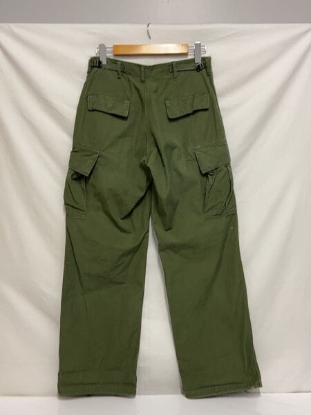 US.ARMY / 69年製/4th/ジャングルファティーグパンツ/カーゴパンツ/S/KHK/8405-935-33 US.ARMY(ユーエスアーミー) / 69年製/4th/ジャングルファティーグ