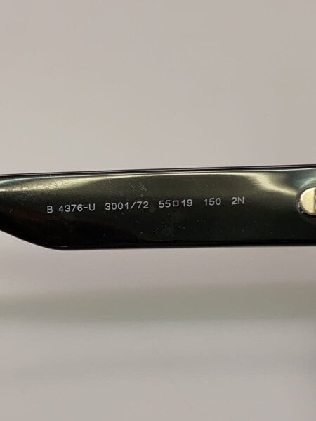 BURBERRY(バーバリー) / サングラス/--/プラスチック/BLK/BLU/メンズ/B