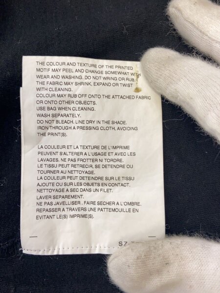 CDG(シーディージー) / AD2025/Tシャツ/L/コットン/BLK/SZ-T005