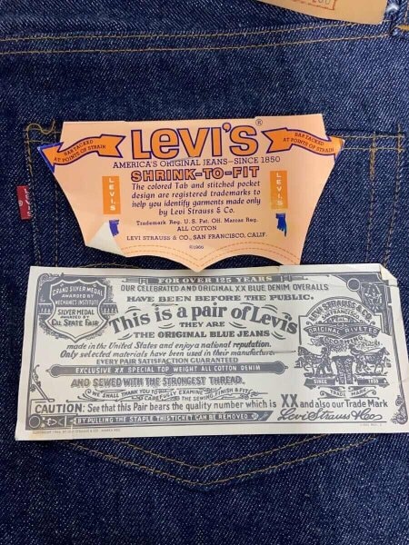 Levi's(リーバイス) / 70s/66前期/デッドストック/フラッシャー付き/34