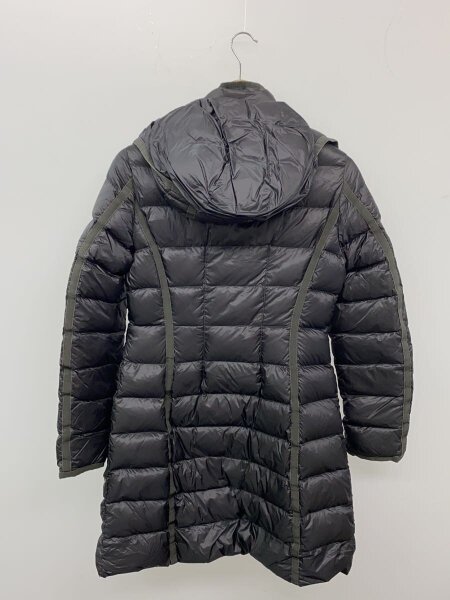 MONCLER / HERMINE/ロングダウンジャケット/1/ナイロン/GRY MONCLER(モンクレール) / HERMINE/ロングダウンジャケット/1/ナイロン