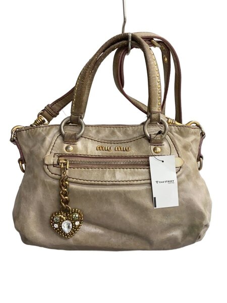 miu miu マテラッセ 2way ショルダー ビジュ クリスタルバック 楽天 