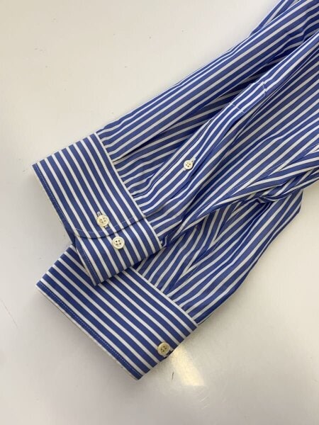 BALENCIAGA(バレンシアガ) / 17SS/長袖シャツ/34/コットン/BLU | 古着