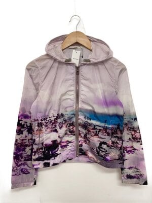 未使用級 PRADA 総柄 ジップパーカー フーデッド ジャケットアウター 現行 PRADAのジップパーカー検索結果|古着・中古品の通販サイト セカンド
