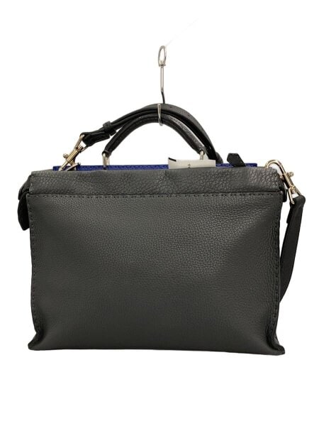 FENDI(フェンディ) / セレリア/2wayショルダーバッグ/レザー/GRY 