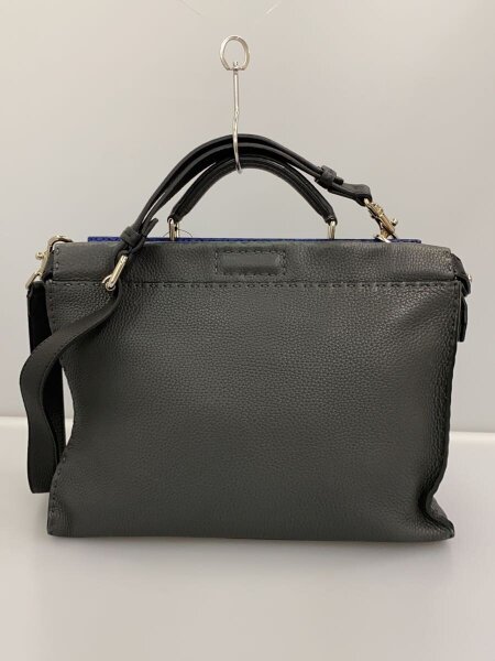 FENDI(フェンディ) / セレリア/2wayショルダーバッグ/レザー/GRY 