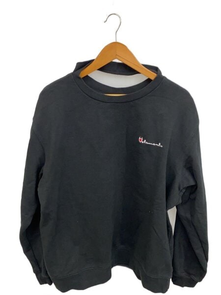 VETEMENTS(ヴェトモン) / 16SS/×Champion/スウェット/S/コットン/BLK 