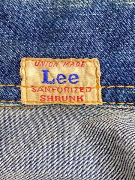 Lee(リー) / 1st復刻/白タグ/COWBOY/Gジャン/40/デニム/IDG/無地/1011 