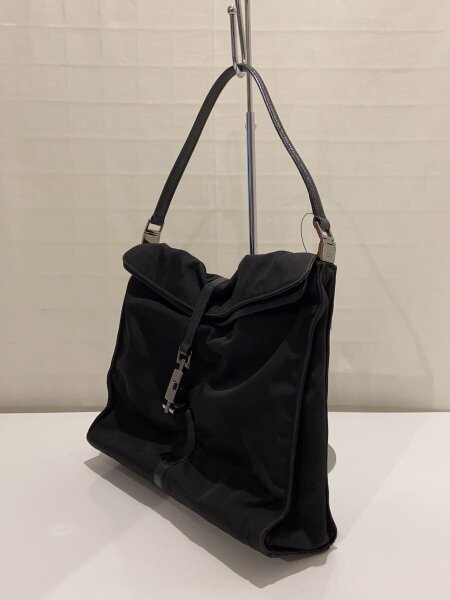 GUCCI(グッチ) / ショルダーバッグ_GG柄_ジャッキー/ナイロン/BLK 