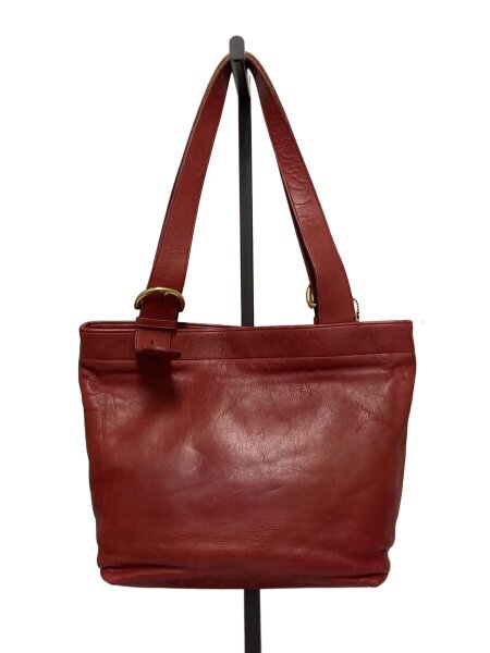 COACH(コーチ) / トートバッグ_レッド/レザー/RED | 中古品の販売 