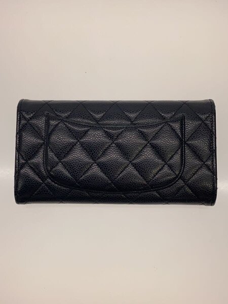 CHANEL(シャネル) / 長サイフ_マトラッセ_ラムスキン_ココマーク_BLK 