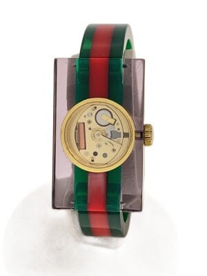 GUCCI(グッチ) / ホースビット フローラ バングルクォーツ腕時計(103