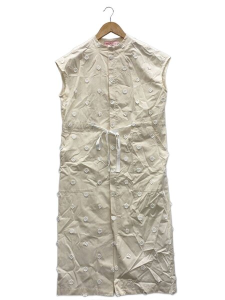mintdesigns ミントデザインズ ノースリーブワンピース 2 コットン WHT 42231-EFL4DF07 古着の販売・通販なら