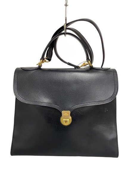 LONGCHAMP(ロンシャン) / 2wayショルダーバッグ/レザー/BLK①// | 中古 